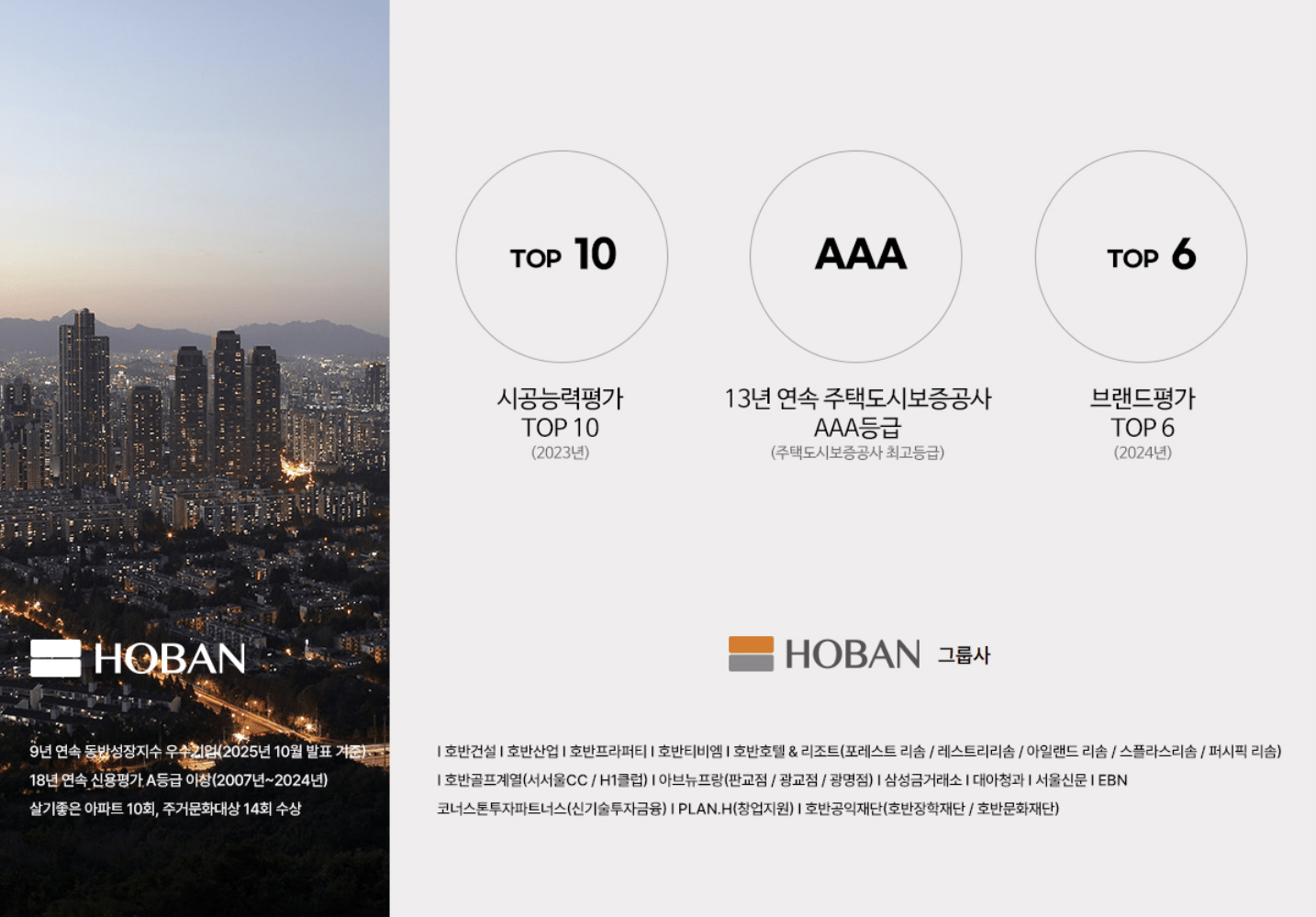 첨단3지구 호반써밋 2 첨단3지구 호반써밋 도급순위
